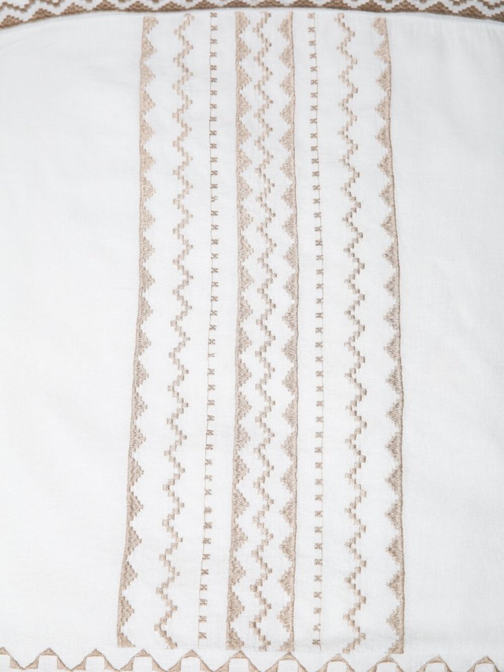 J. JILL Boho Embroidered Linen-Blend Top - Picture 9 of 12